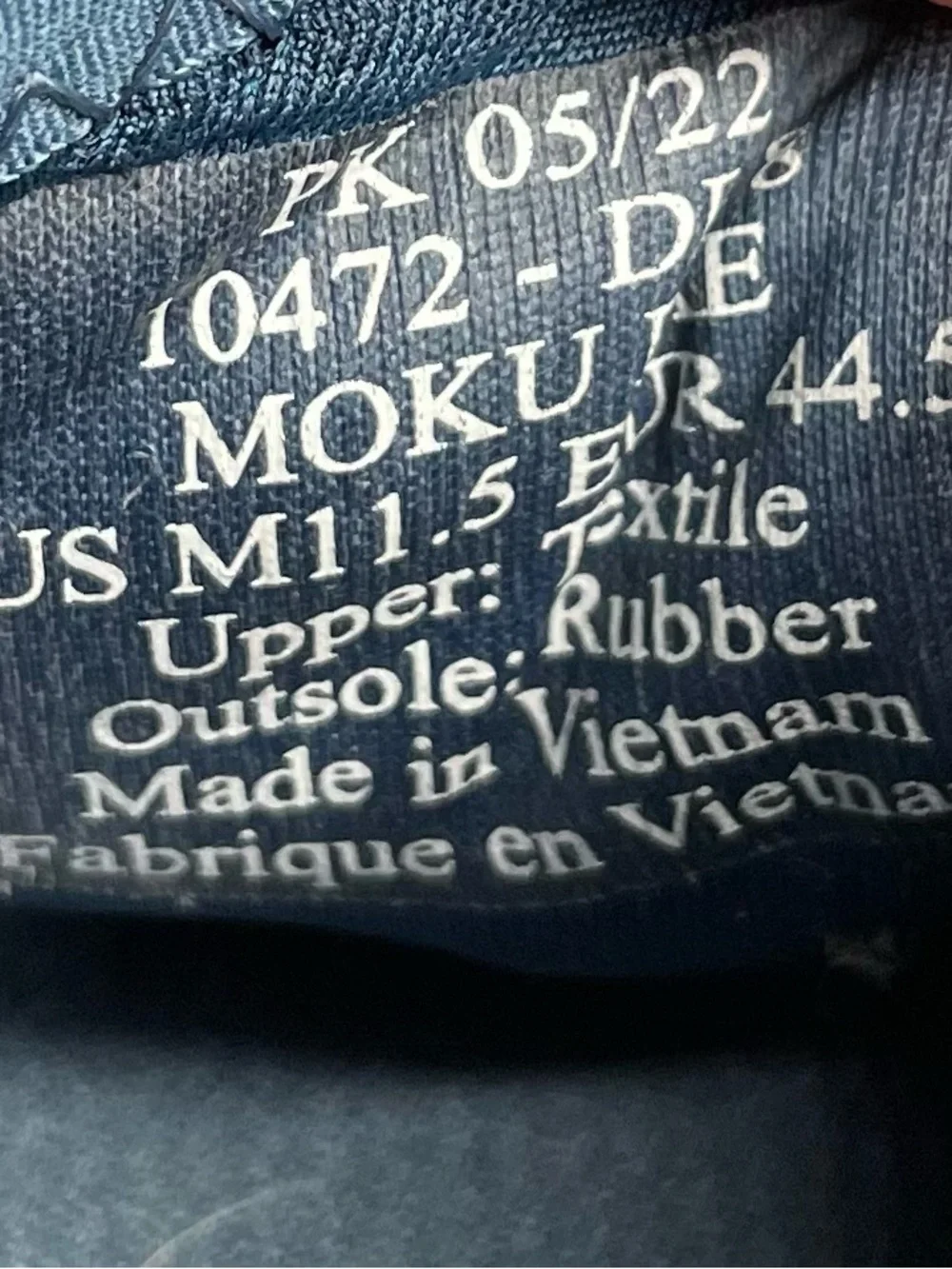 Olukai Moku Pae Men's Sneaker Trench Blue Size 11.5
